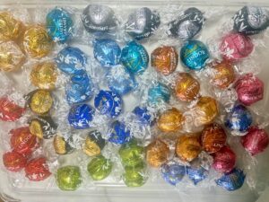 リンツのリンドールチョコ