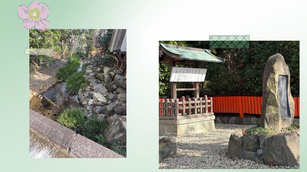 河合神社までの風景