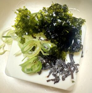 塩昆布豆腐アレンジ
