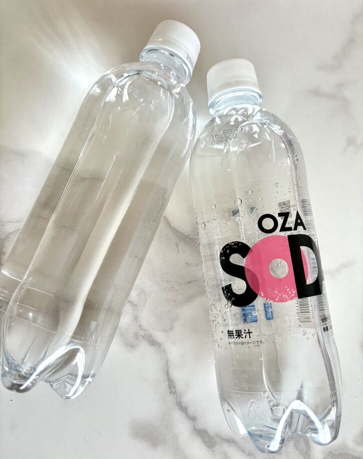 OZA SODA炭酸水のラベルレス